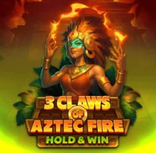 Slot 3 Claws of Aztec Fire Hold & Win