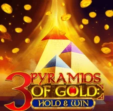 Slot 3 Pyramids of Gold Hold & Win